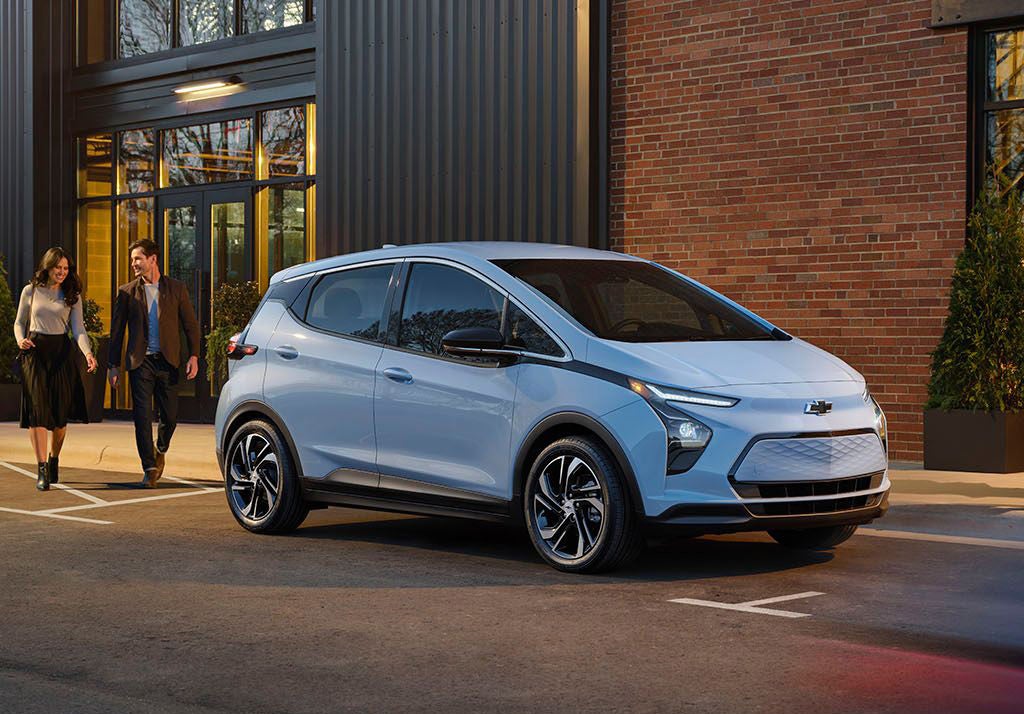 Chevy Bolt EV on the street
