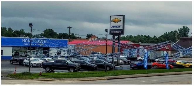 Oil change at Hometown Chevrolet