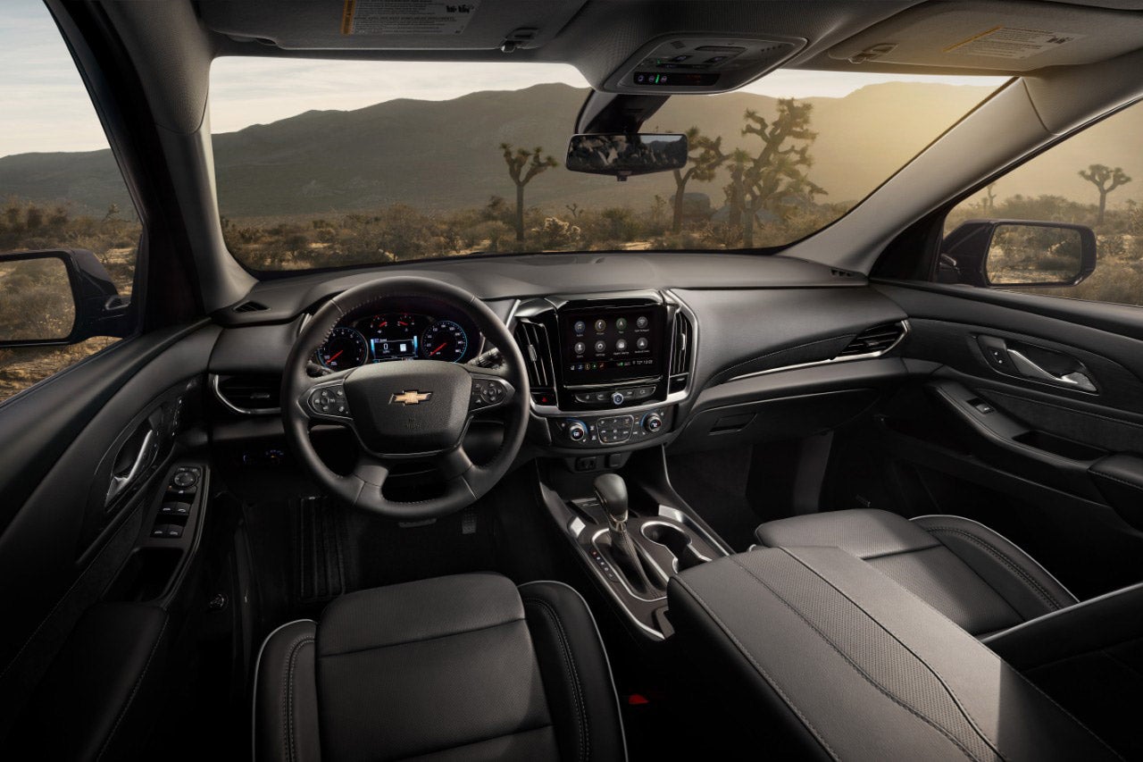 New 2022 Chevy Traverse's Interior